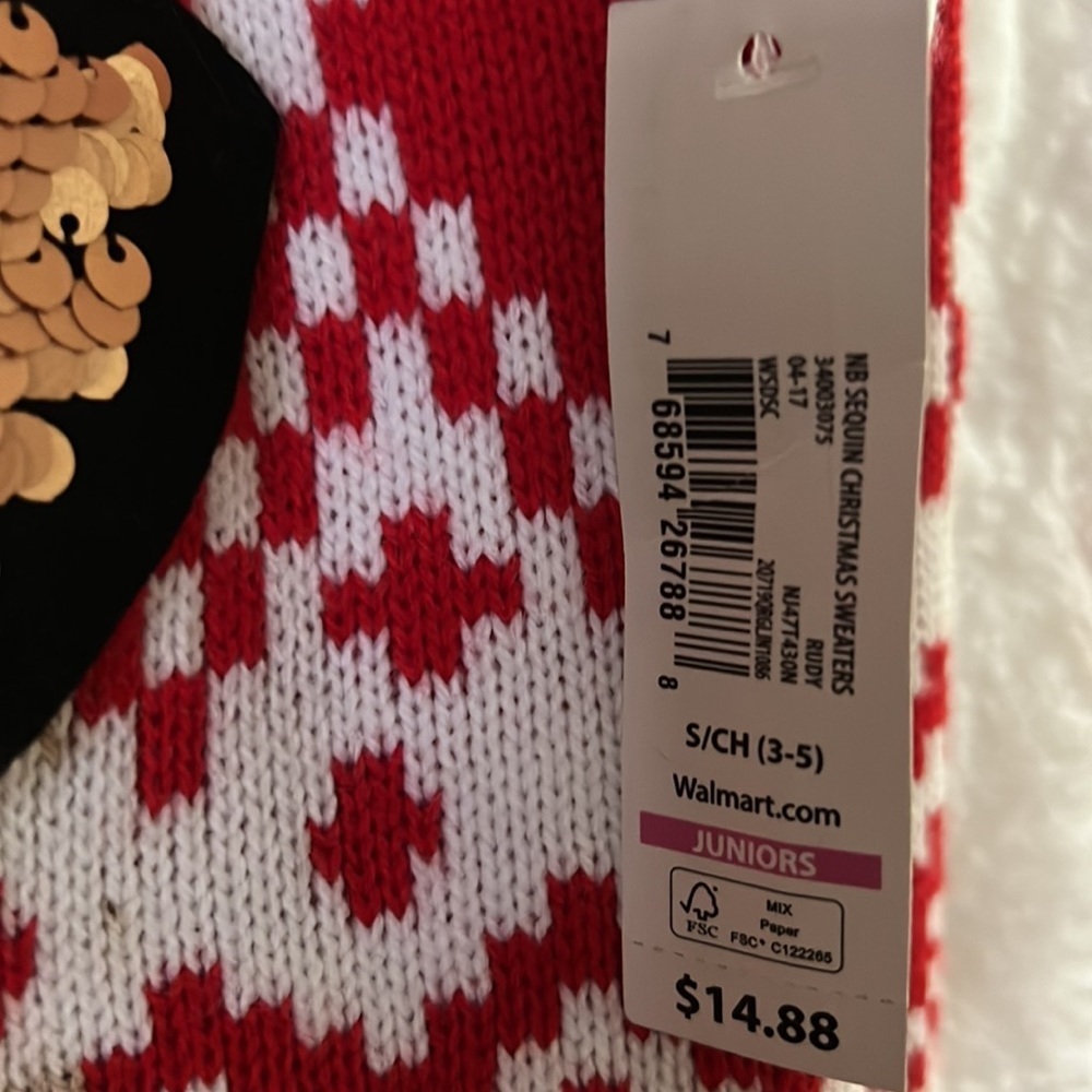 No Boundaries Christmas Sweater - Picture 4 of 4
